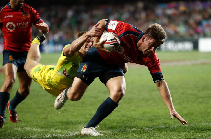 Spain have reached the quarter-finals of the Hong Kong Sevens for only the second time in their history ©World Rugby