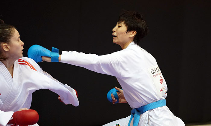 China’s Xiaoyan Yin one step from third WKF Karate 1-Premier League gold of season in Rabat
