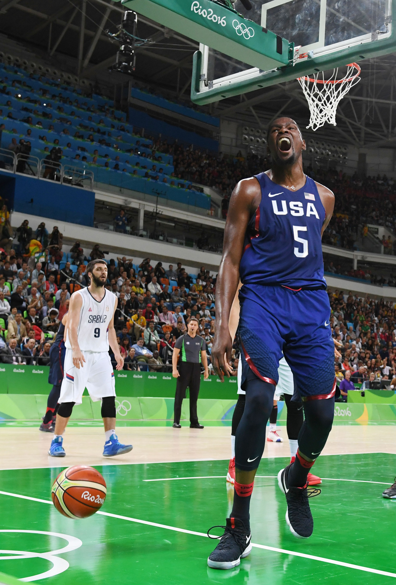 Kevin Durant is among a string of Olympic champions selected in the squad  ©Getty Images