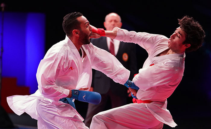 The Karate 1-Premier League event in Rabat produced a series of shock results ©WKF