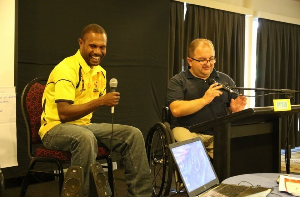 Port Moresby 2015 host disability awareness workshop