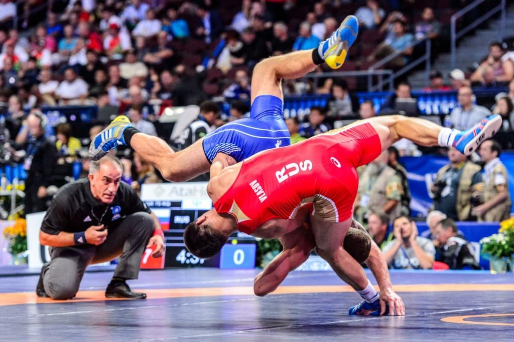 In pictures: 2015 World Wrestling Championships day one of competition