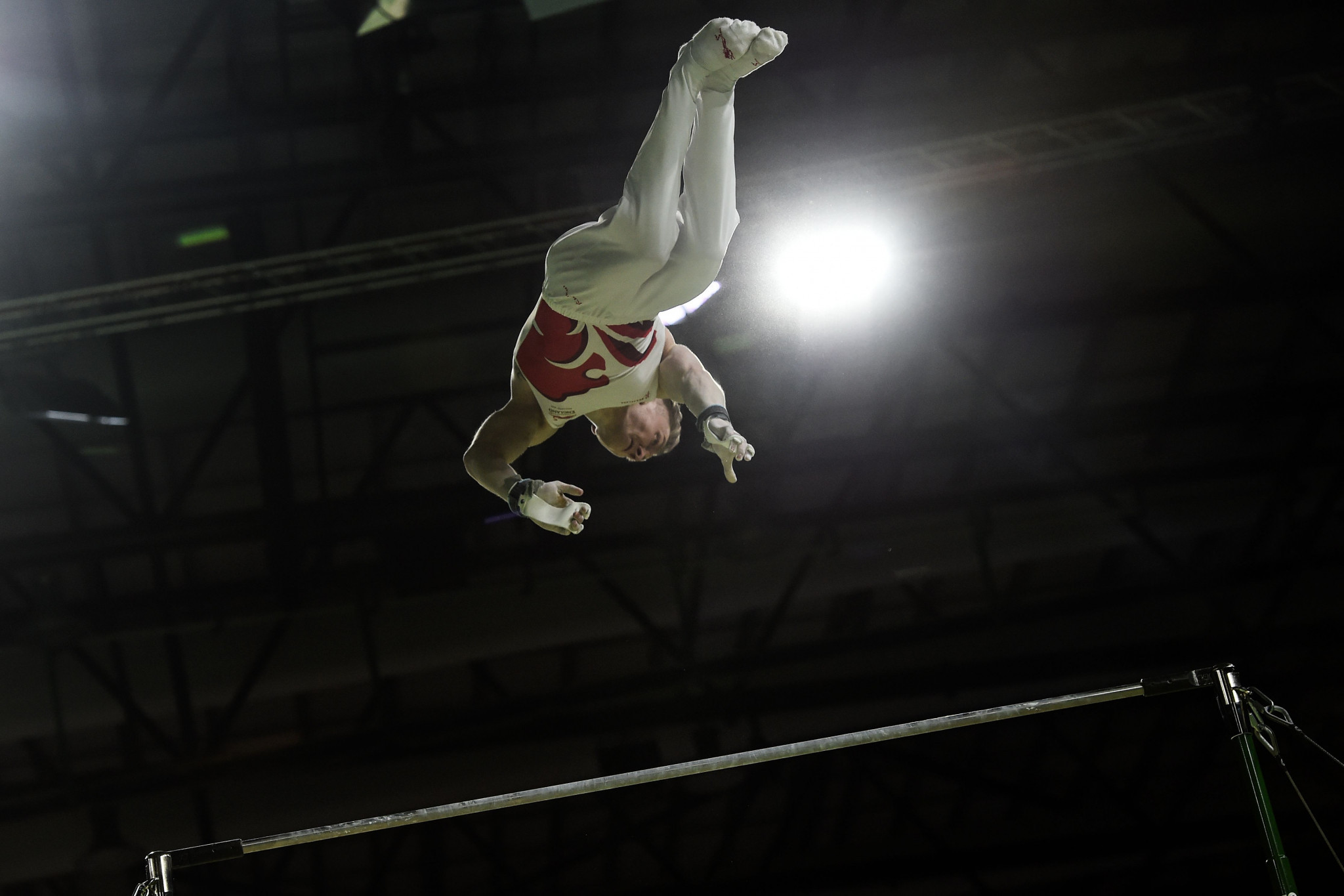 Nile Wilson claimed his third gold medal with victory in the men's horizontal bar event ©Getty Images