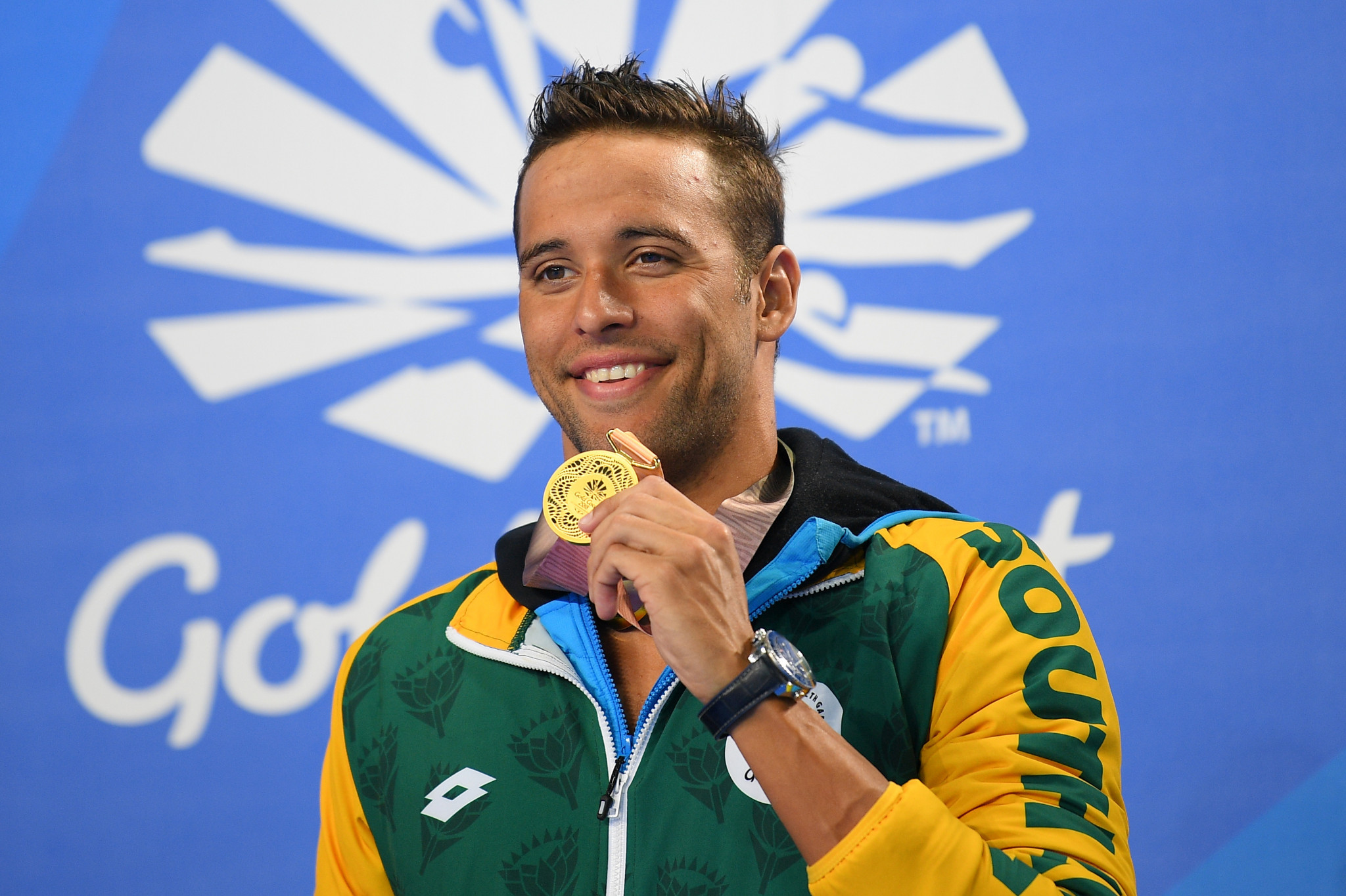 Chad le Clos added another major medal to his expansive collection with gold in the men's 100m butterfly ©Getty Images