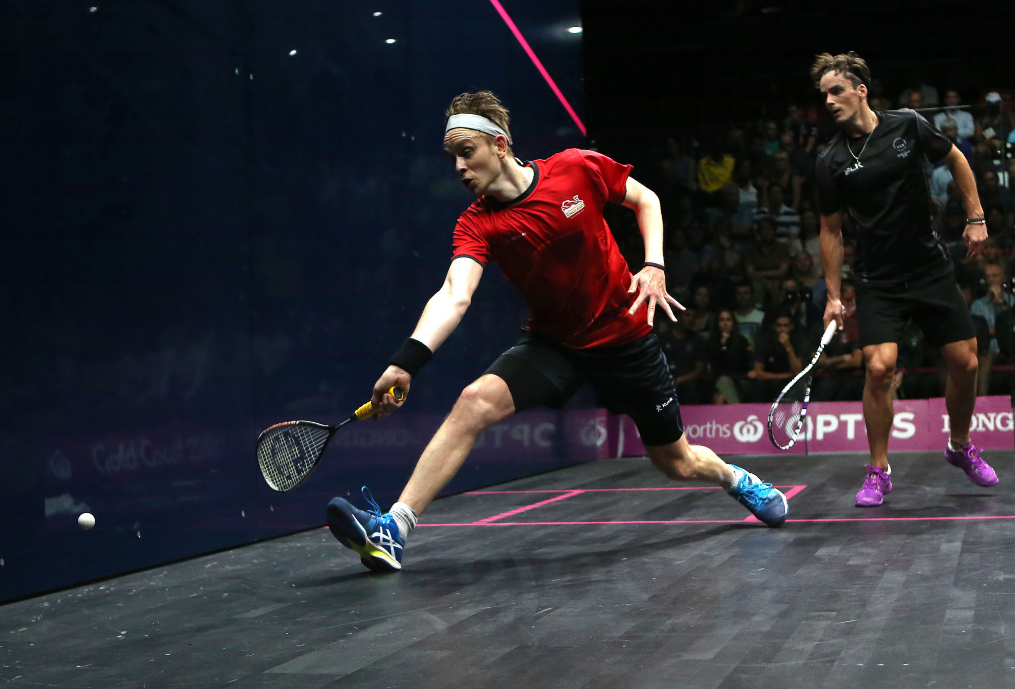 England's James Willstrop won the biggest singles squash title of his career by defeating New Zealand's Paul Coll ©Getty Images