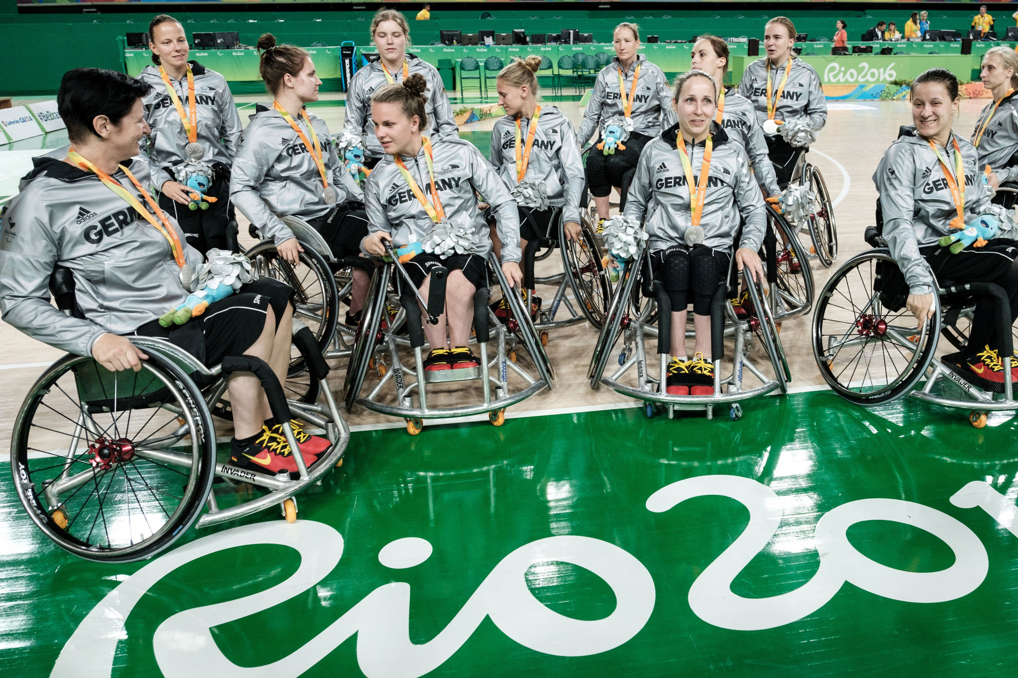 Germany's women won Paralympic silver at Rio 2016 ©Getty Images