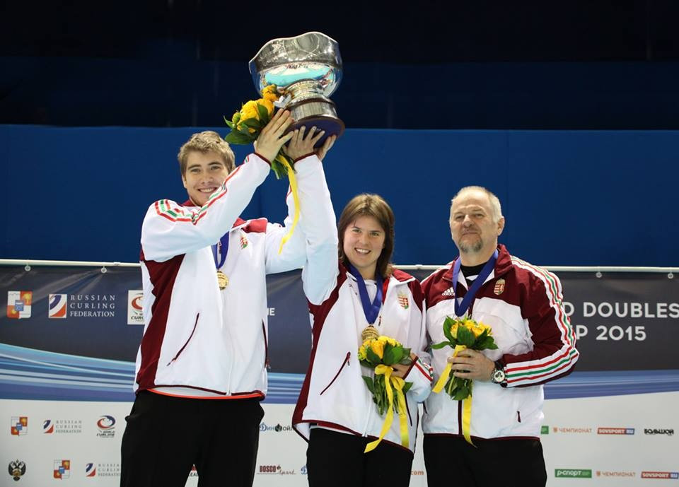 Hungary have won the World Mixed Doubles Curling Championship in Sochi ©WCF/Alina Pavlyuchik