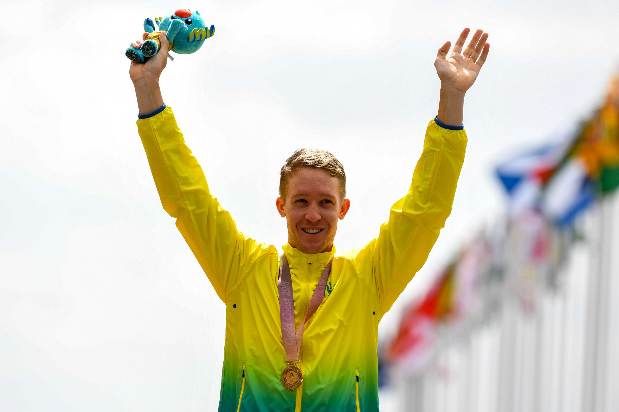 Australia’s Cameron Meyer claimed gold in the men’s individual time trial road cycling event ©Getty Images
