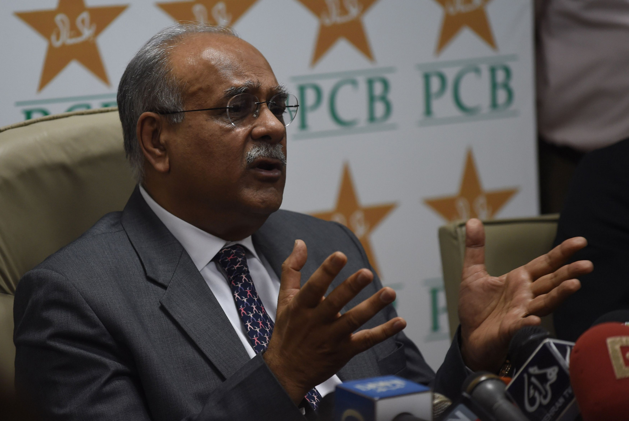 Najam Sethi hopes teams will tour Pakistan in the near future ©Getty Images