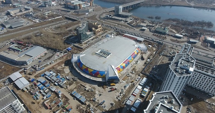 Krasnoyarsk 2019 say venues 50 to 70 per cent ready