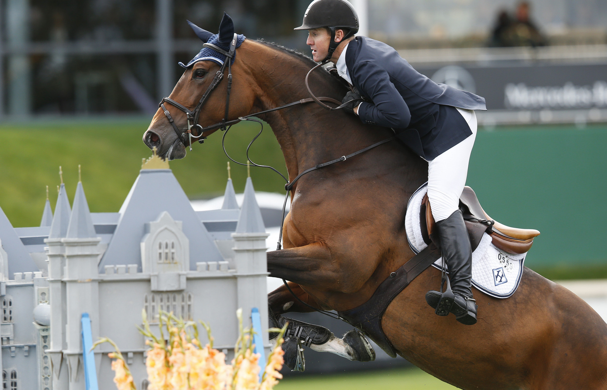 McLain Ward will be going for gold in the jumping final in Paris ©Getty Images