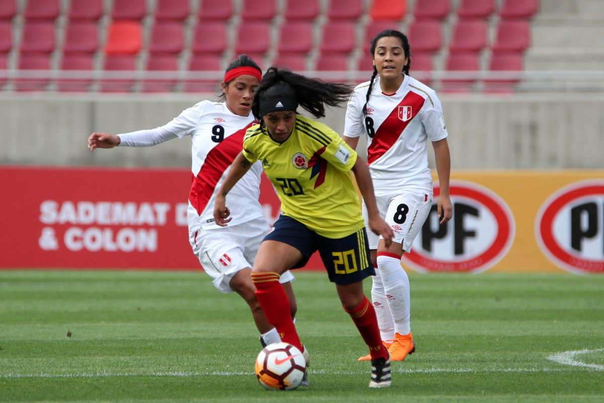 Colombia booked their place in the next round of the Copa América Femenina ©Twitter