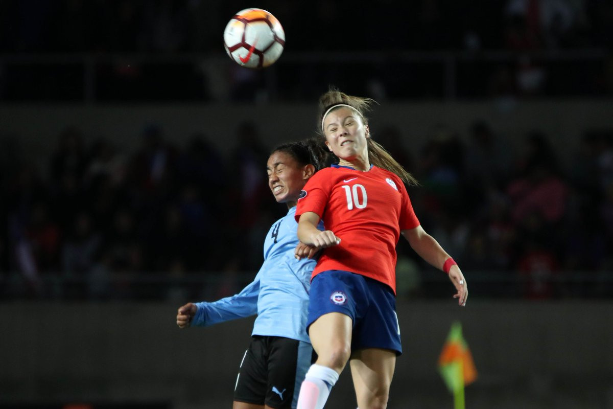 Chile boosted their hopes of qualification with a 1-0 win over Uruguay ©Twitter