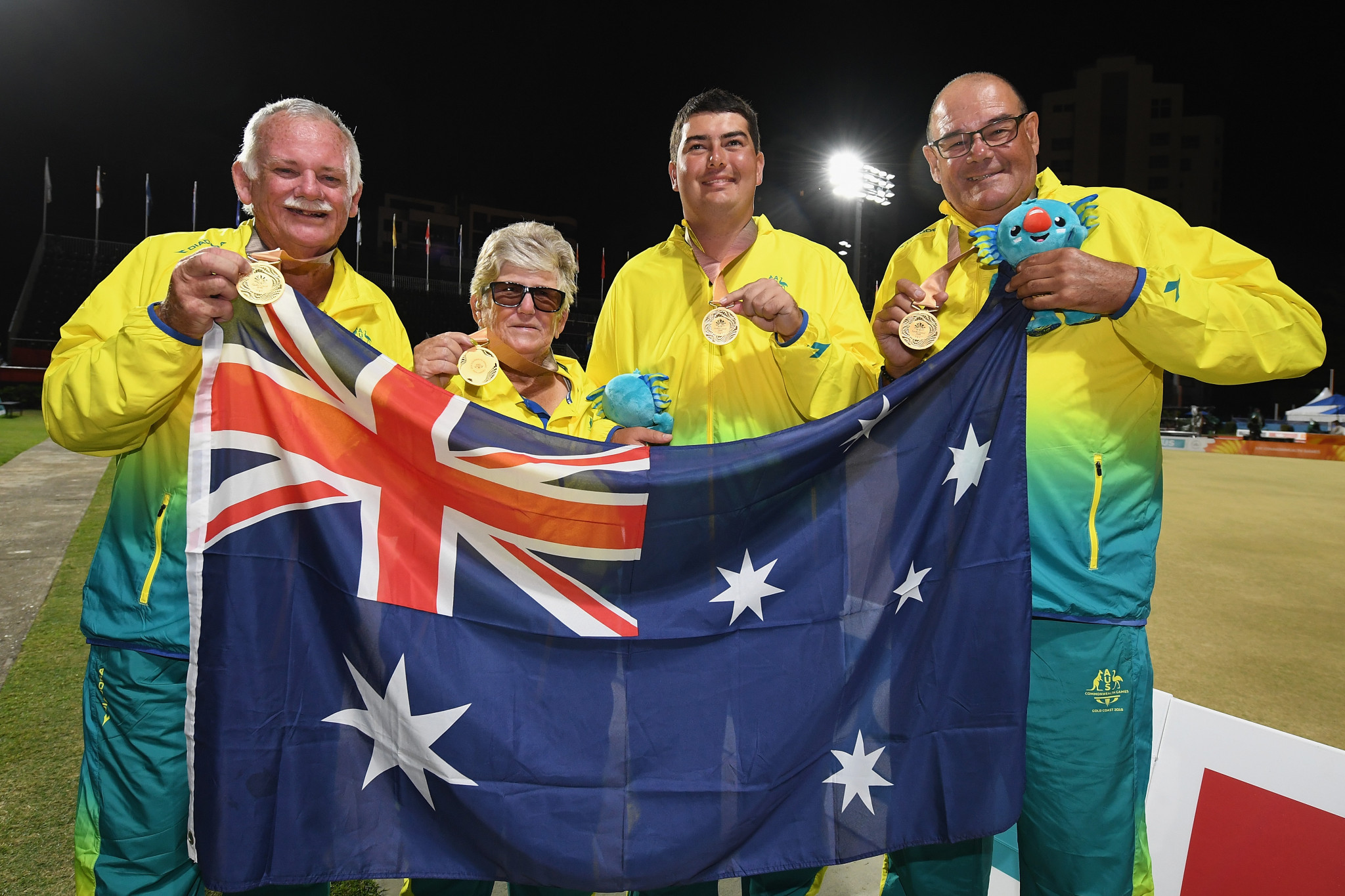 Australia held off a spirited fightback from South Africa to take the gold medal ©Getty Images