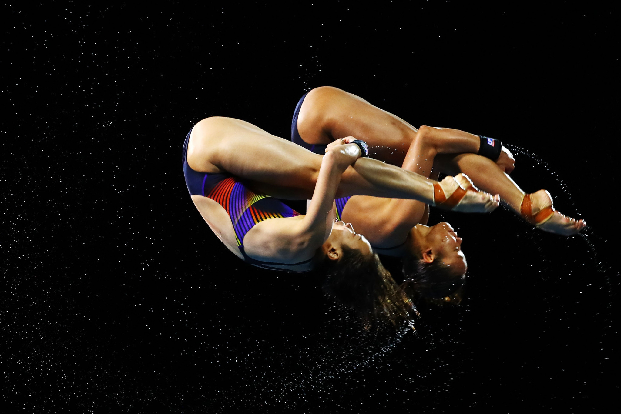 Malaysia also topped the podium on the opening day of diving ©Getty Images