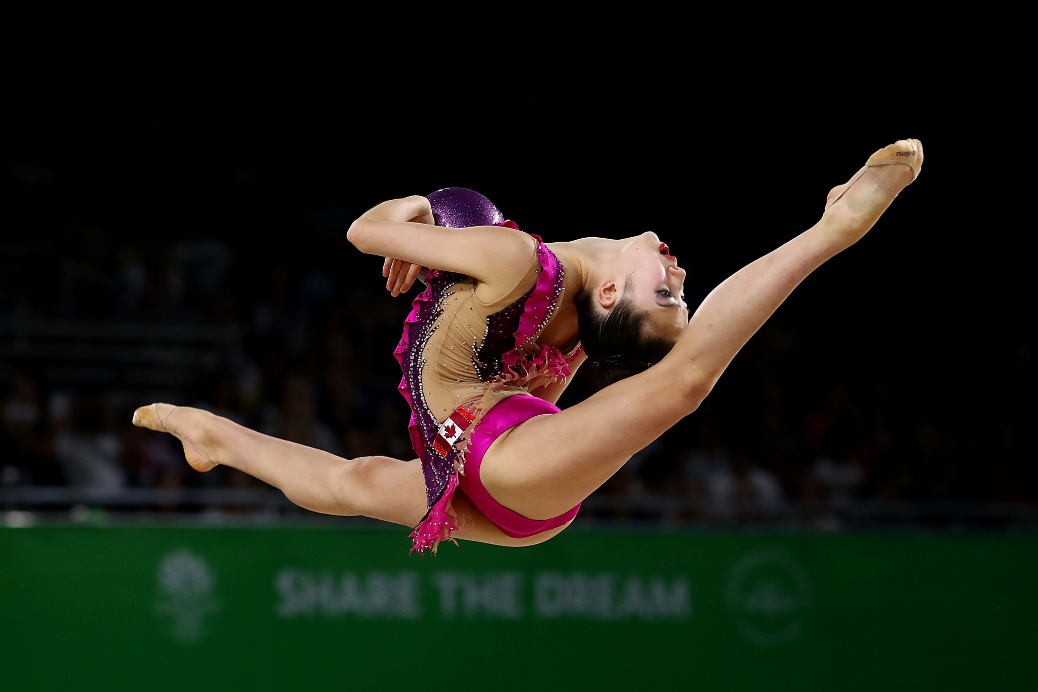 Rhythmic gymnastics action at Gold Coast 2018 began today ©Getty Images