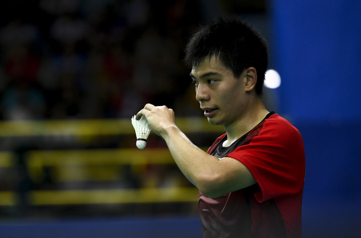 Chinese Taipei's Hsu Jen Hao, the men's singles top seed at the BWF Lingshui China Masters, was made to work for an opening victory against Indonesia's Chico Aura Dwi Wardayo ©Getty Images