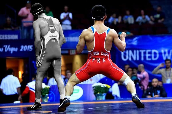 2015 Wrestling World Championships: Day two of competition