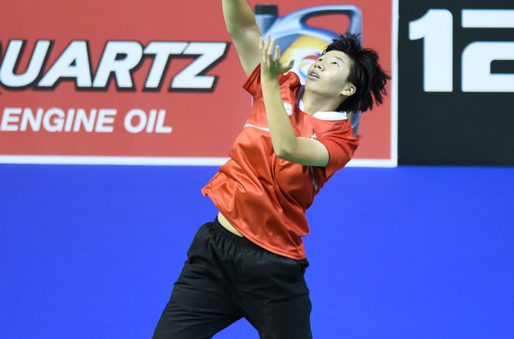 Chinese Taipei's women's singles top seed Chen Su Yu made an early exit from the BWF Lingshui China Masters ©Getty Images