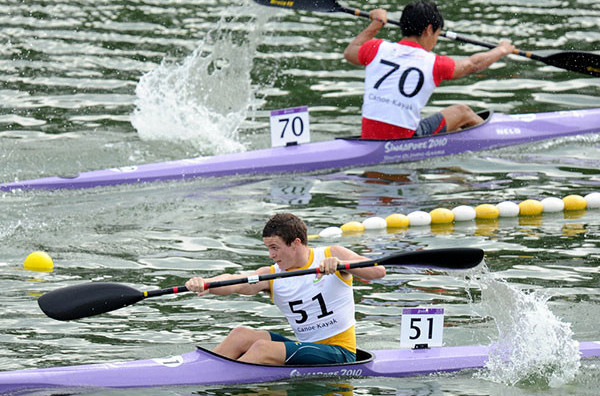 Portugal and Hungary had early success as the four-day Youth Olympic Games canoeing trials got underway on the course used for the 1992 Olympic Games in Barcelona ©ICF