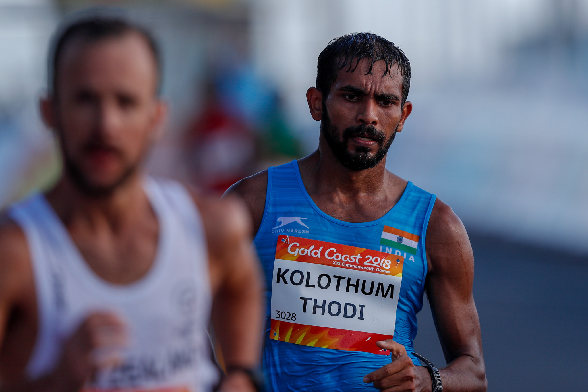 Race walker Irfan Kolothum Thodi finished 13th in the 20km event at Gold Coast 2018 ©Getty Images