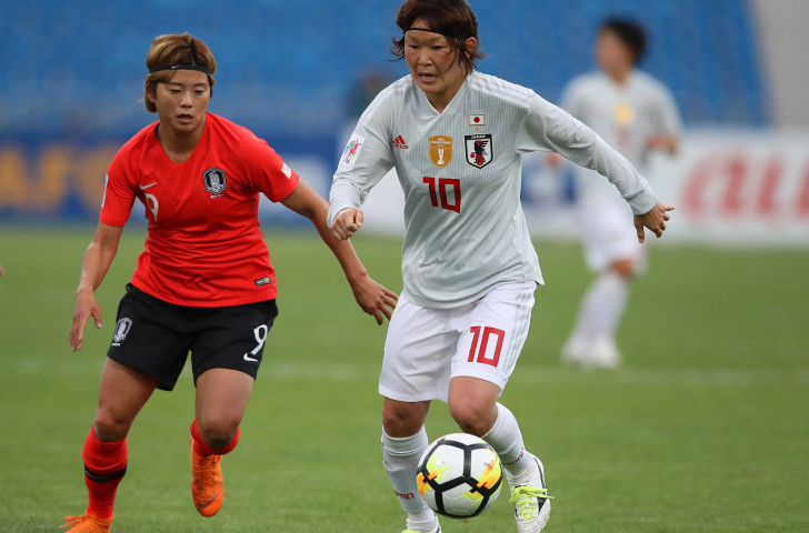 Defending champions Japan will have to meet group winners China in their semi-final in the AFC Women's Asian Cup in Jordan after conceding a late equaliser against Australia ©Getty Images