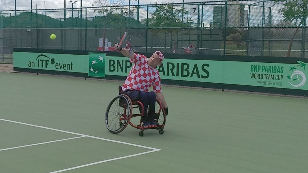 Croatia lived up to their seeding of four by reaching the semi-finals of the BNP Paribas World Team Cup in Vilamoura ©ITF