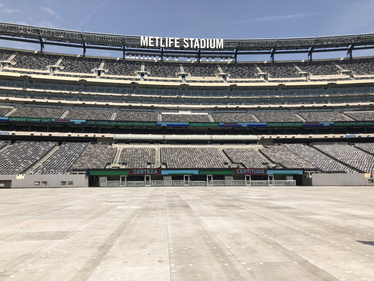The FIFA Task Force visited the Metlife Stadium on the final day of their tour ©United 2026