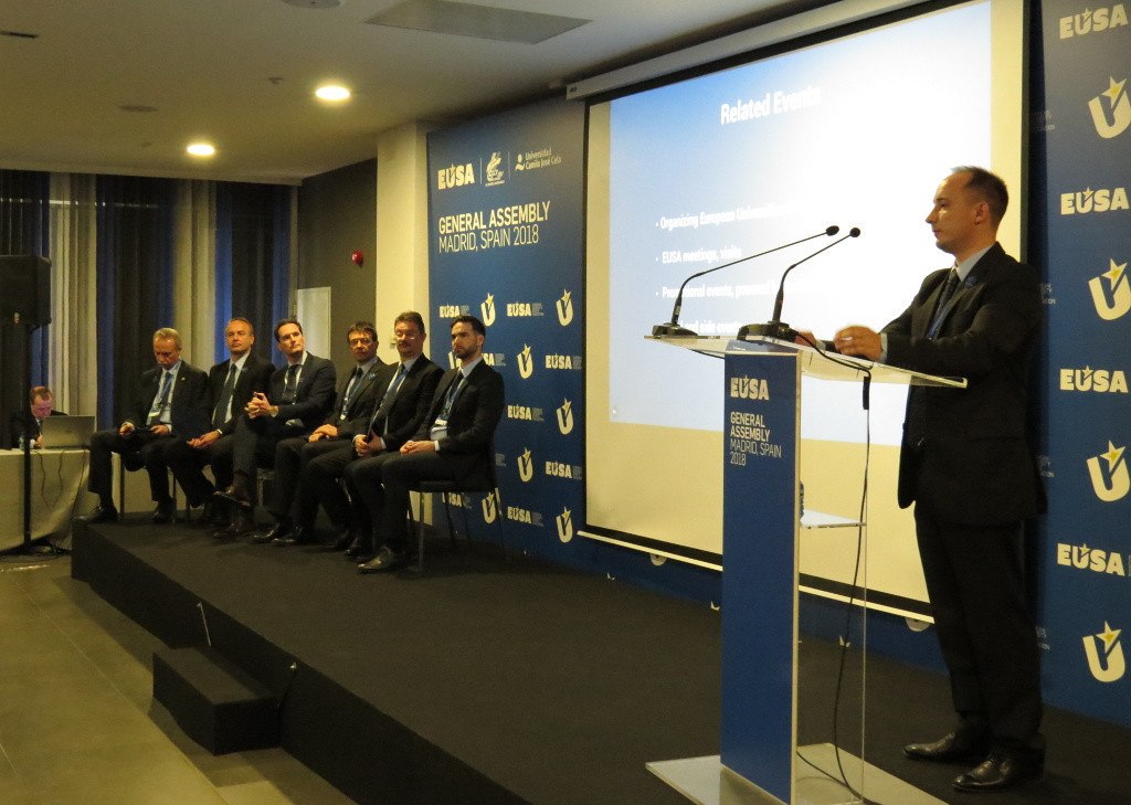 Future editions of the European University Games were awarded in Madrid ©EUSA