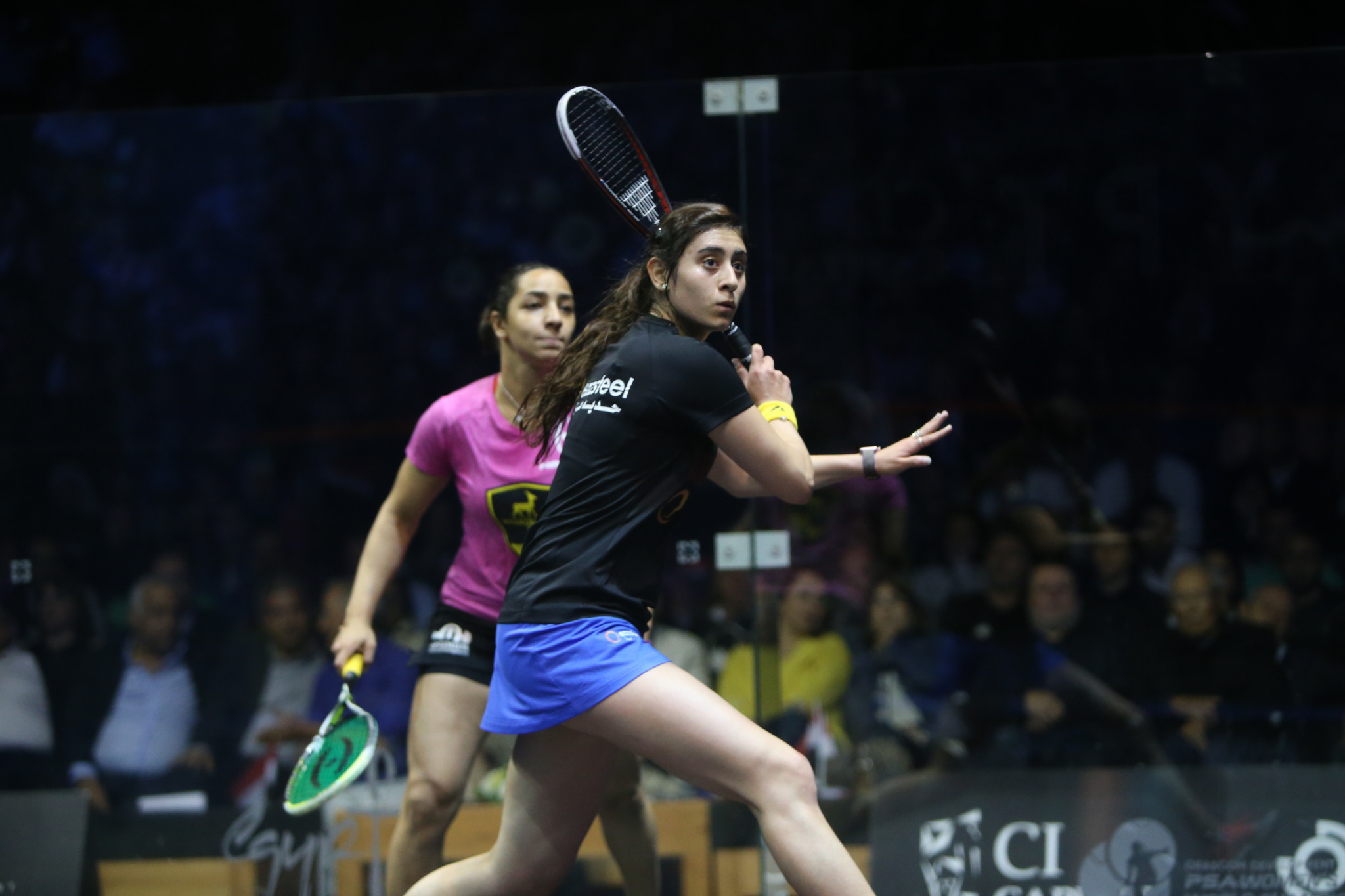 Egyptians on course to meet in final of first women’s El Gouna International