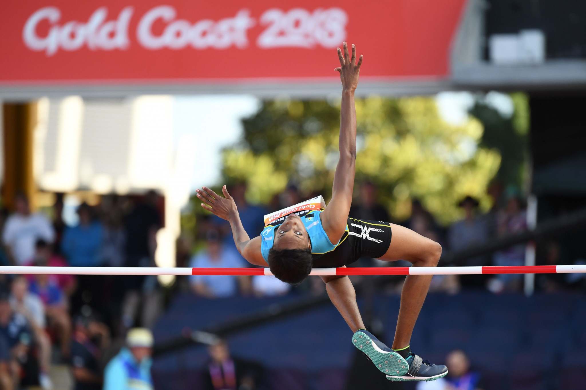 St Lucia 56-year wait for Commonwealth Games gold medal ended with Spencer victory in high jump