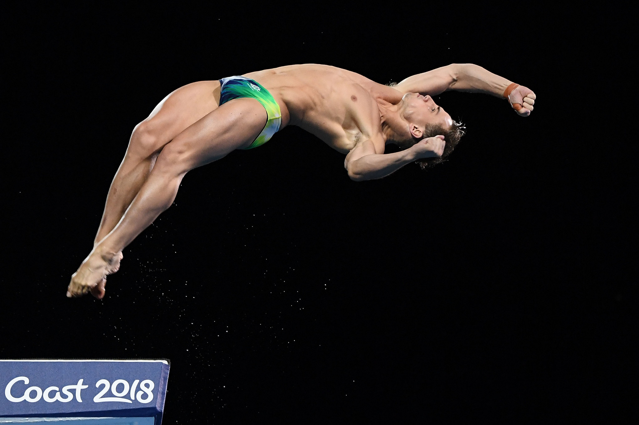 There was also success for the host nation in the men's 10 metres platform as Domonic Bedggood won the last diving event of Gold Coast 2018
©Getty Images