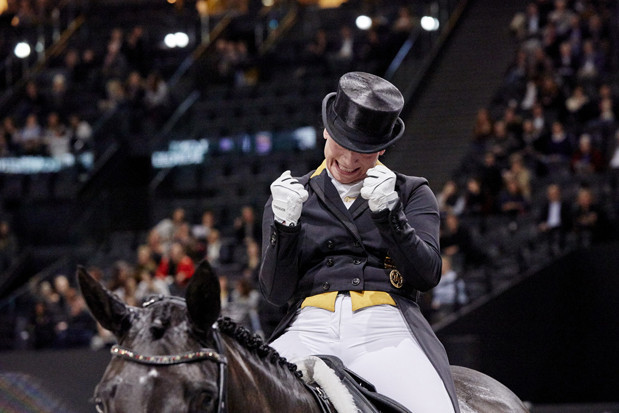 Isabell Werth retains her Dressage World Cup title in Paris ©FEI