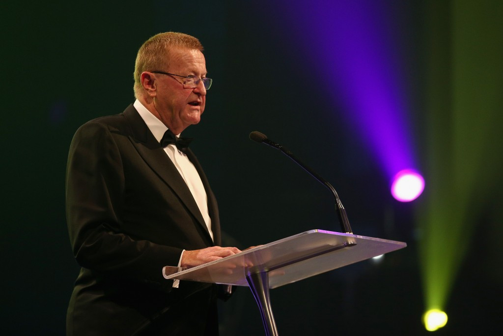 John Coates praised Russell Withers' contribution to the AOC Executive 