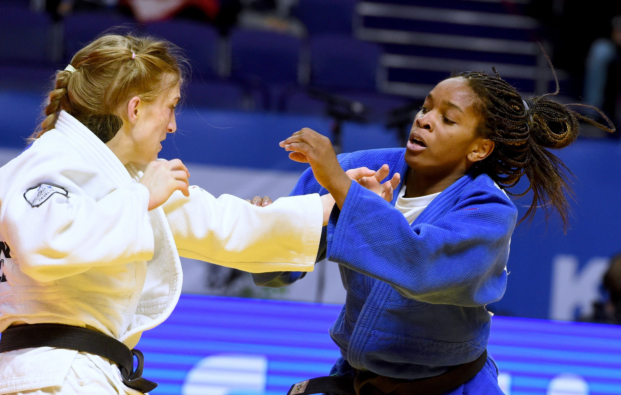 Judoka Edwige Gwend was among the athletes supporting the campaign ©Getty Images