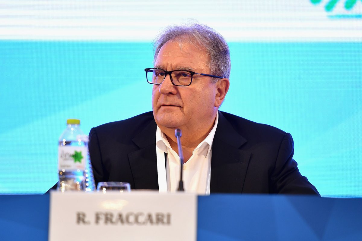Riccardo Fraccari was appointed as secretary general at today's ARISF AGM ©SportAccord/Twitter