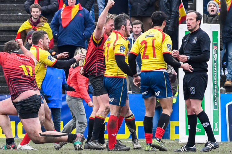 Spain took exception to the refereeing of Romanian Vlad Iordăchescu in a Rugby Europe Championship match that is to be re-played ©Getty Images