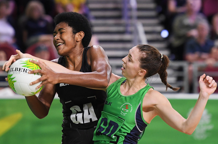 Fiji, pictured at the Gold Coast Games playing Ireland, will be favourites in the Oceania Qualifier for the 2019 World Cup that starts tomorrow ©Getty Images
