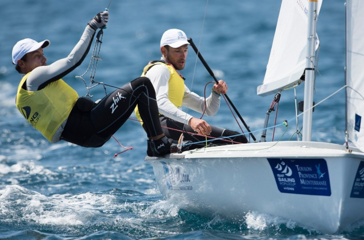 Šime Fantela and Igor Marenić are guaranteed the men's 470 gold medal after their performance at the Sailing World Cup