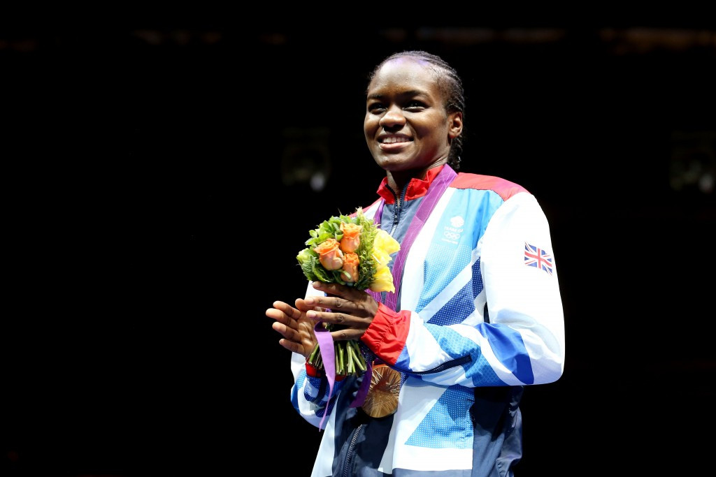 Britain's Nicola Adams won the first Olympic gold in women's boxing at London 2012
