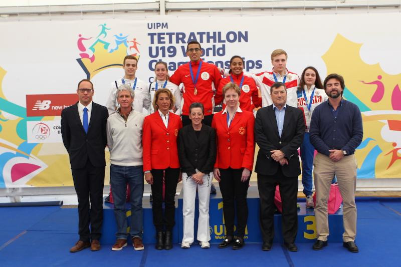 Egypt earned their third gold of the UIPM Under-19 Tetrathlon World Championships as they came to a close ©UIPM