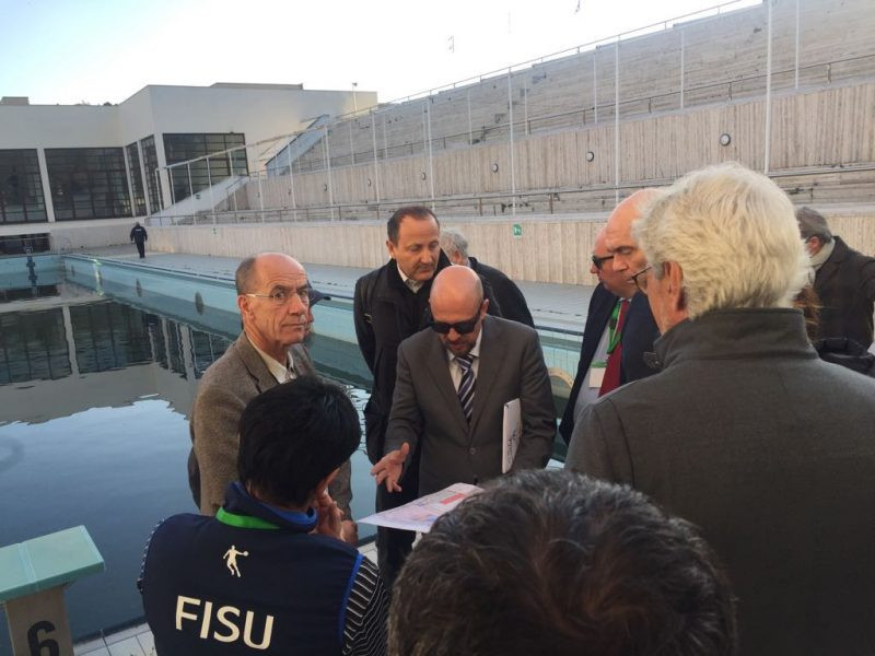 FISU International Technical Committee begins inspection of Naples 2019 preparations