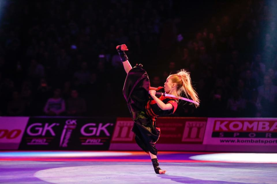 Jesse-Jane McParland has ambitions to represent the Republic of Ireland at the Olympic Games ©WAKO