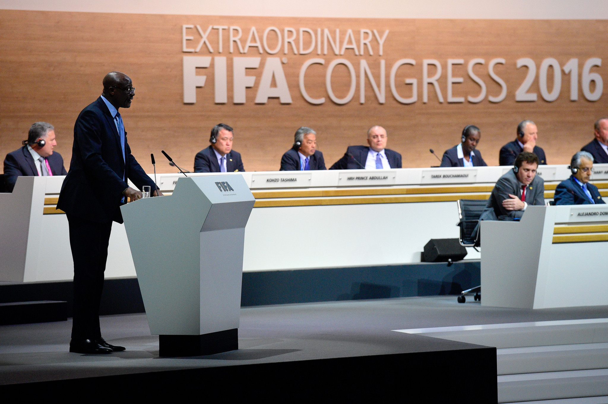 Constant Omari served as a member of the reform taskforce and also chaired FIFA's anti-racism group ©Getty Images