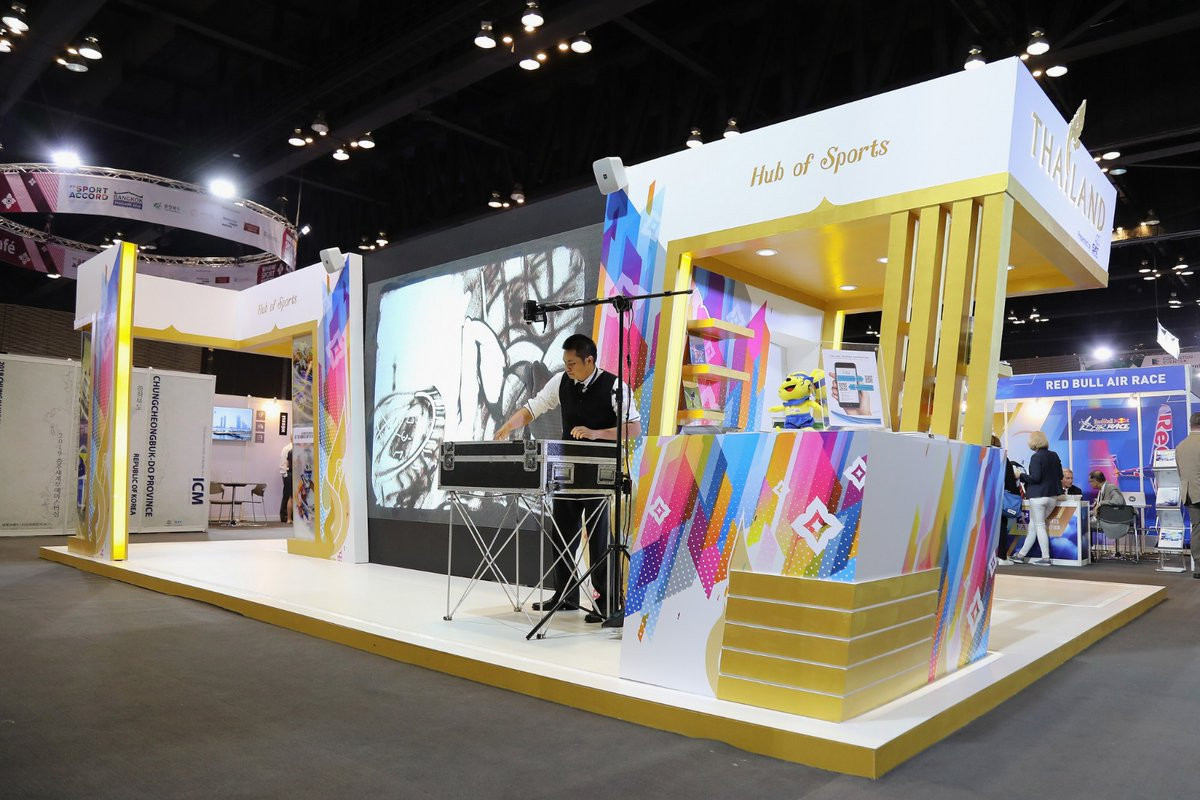 Exhibition area closes on penultimate day of SportAccord Summit