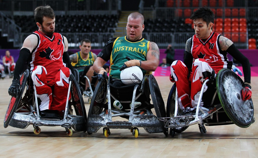 Wheelchair rugby ace Trevor Hirschfield claims IPC prize for August