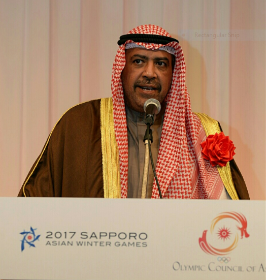 President of the OCA, Sheikh Ahmad Al Fahad Al Sabah,has welcomed the opportunity to be working with North Korea's National Olympic Committee in the build-up to this year's Asian Games ©OCA