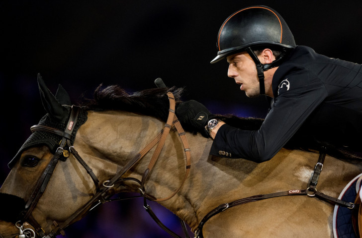 Harrie Smolders of The Netherlands is back on the Longines Global Champions Tour in Shanghai to defend his overall title having missed the first two events this season ©Getty Images
