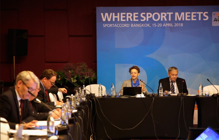 The Association of International Olympic Winter Sports Federations General Assembly was closed the media in Bangkok ©SportAccord