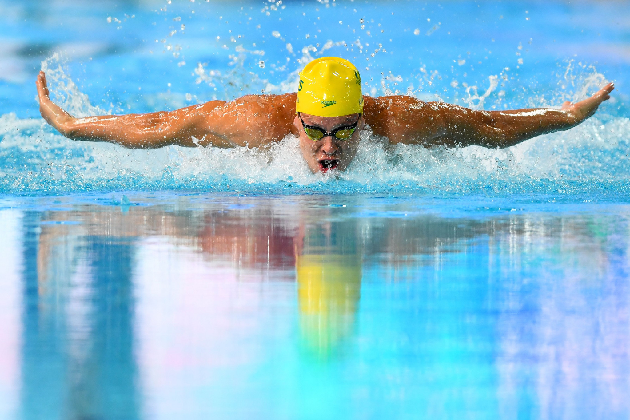 Mitch Larkin was among the most successful Australian swimmer at Gold Coast 2018, winning five gold medals ©Getty Images